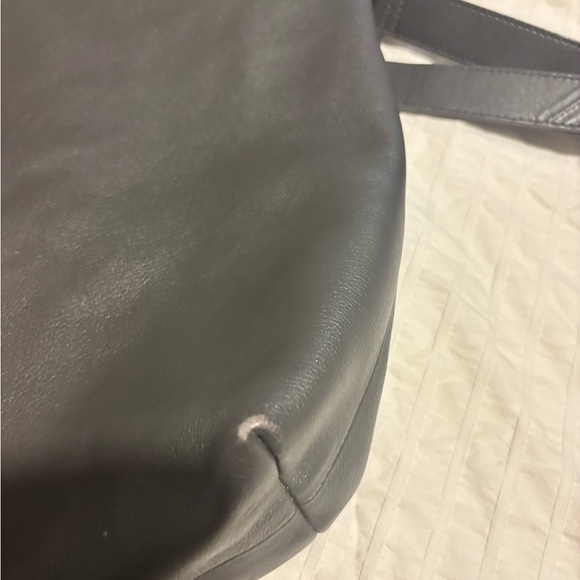 WANT Les Essentiels Grey Leather Tote - Picture 3 of 11